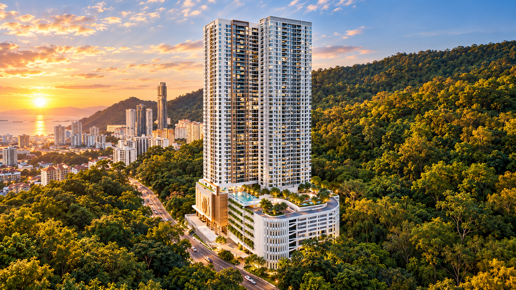 Pinnacle Bukit Gambier building facade — Pinnacle Bukit Gambier project visual supplied through the PropIn Project Library
