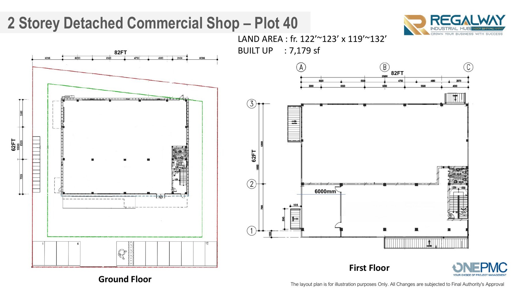 Regalway detached commercial floor plan