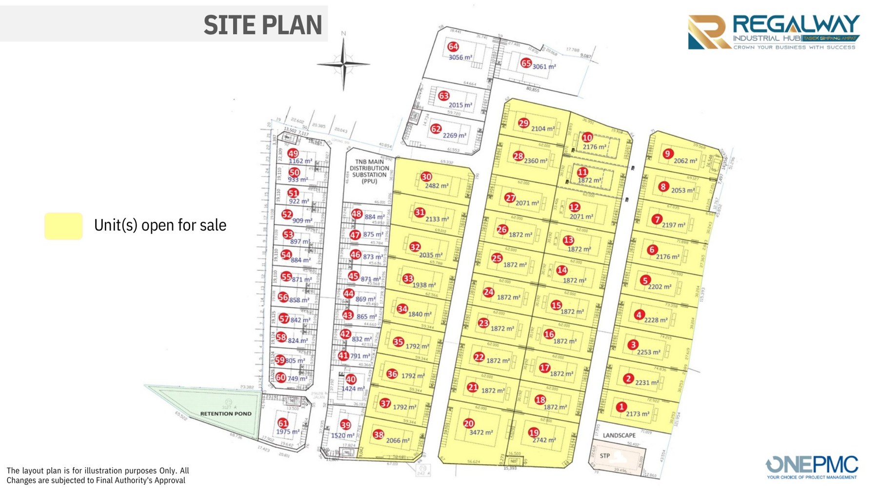 Regalway Industrial Hub — Industrial site plan