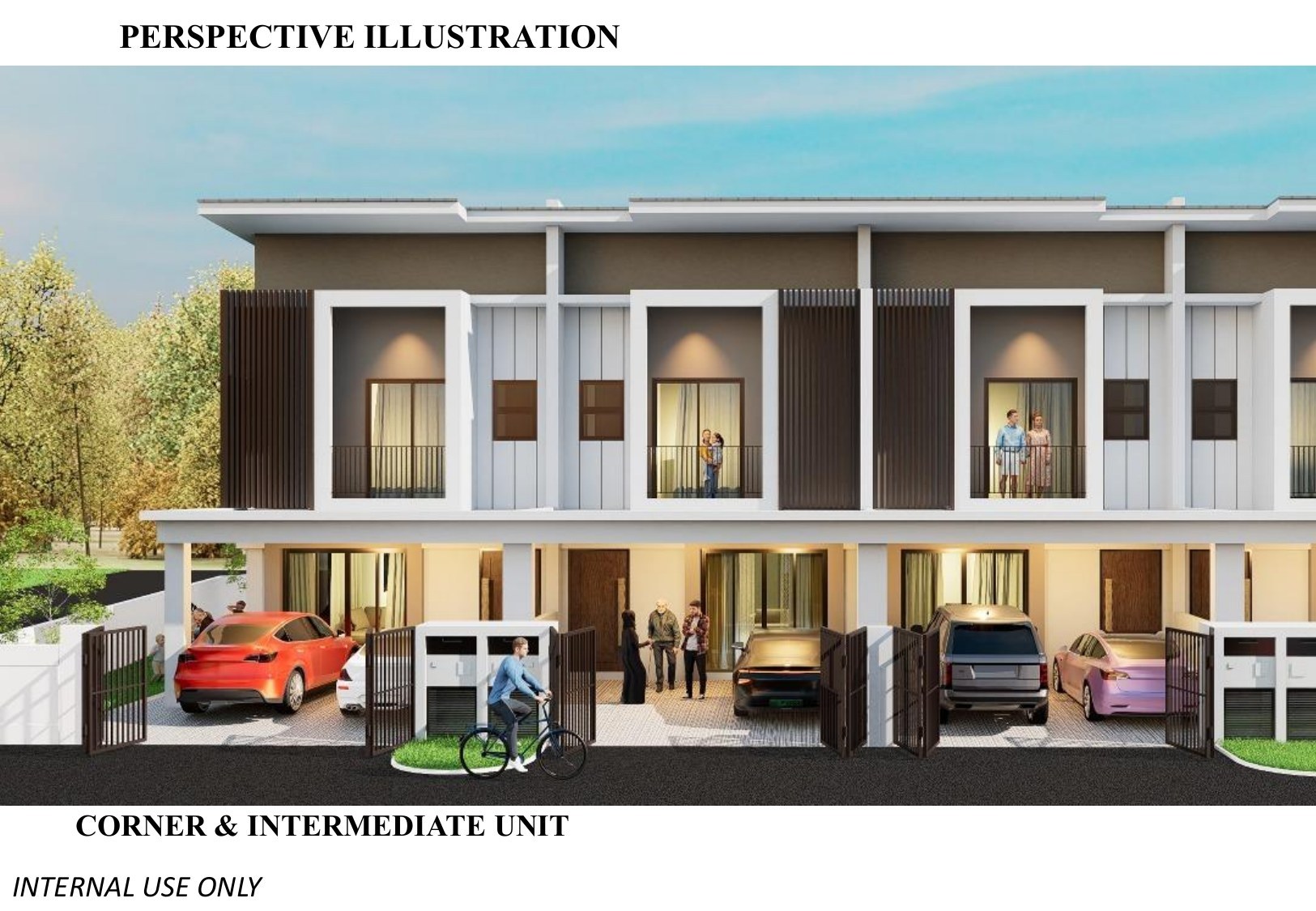 SA Terraces — Corner and intermediate homes