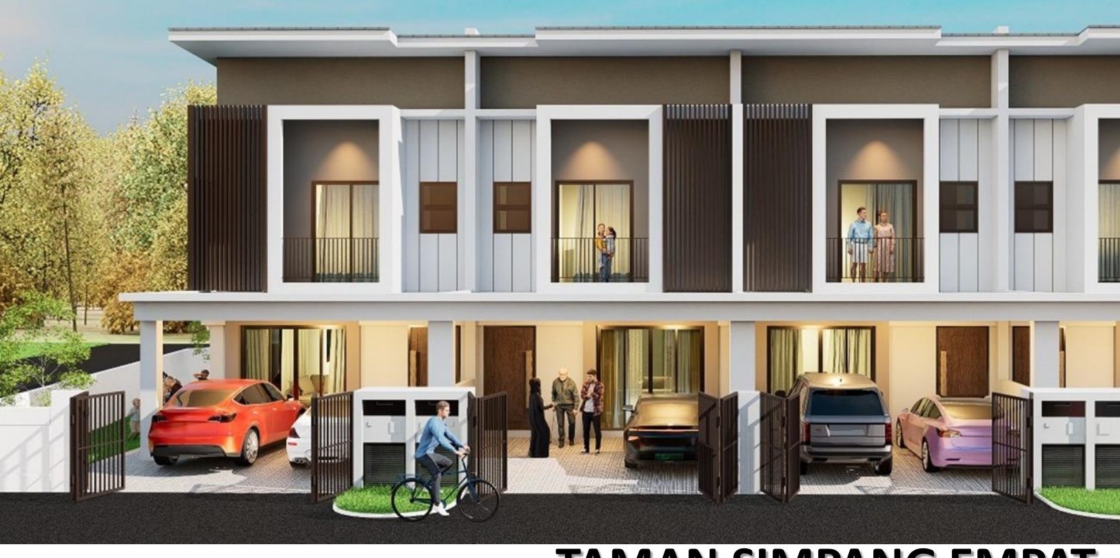 SA Terraces building facade — Building exterior or project masterplan from the supplied or official project material