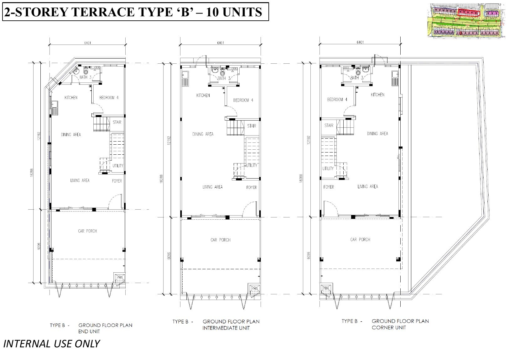SA Terraces Type B floor plan