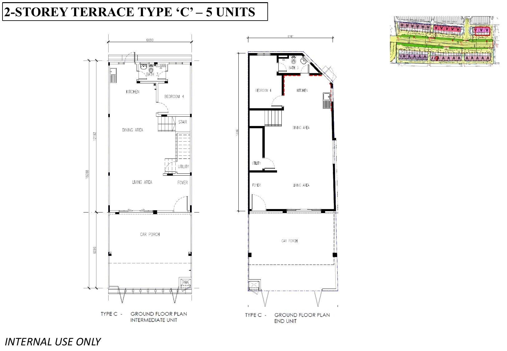 SA Terraces Type C floor plan