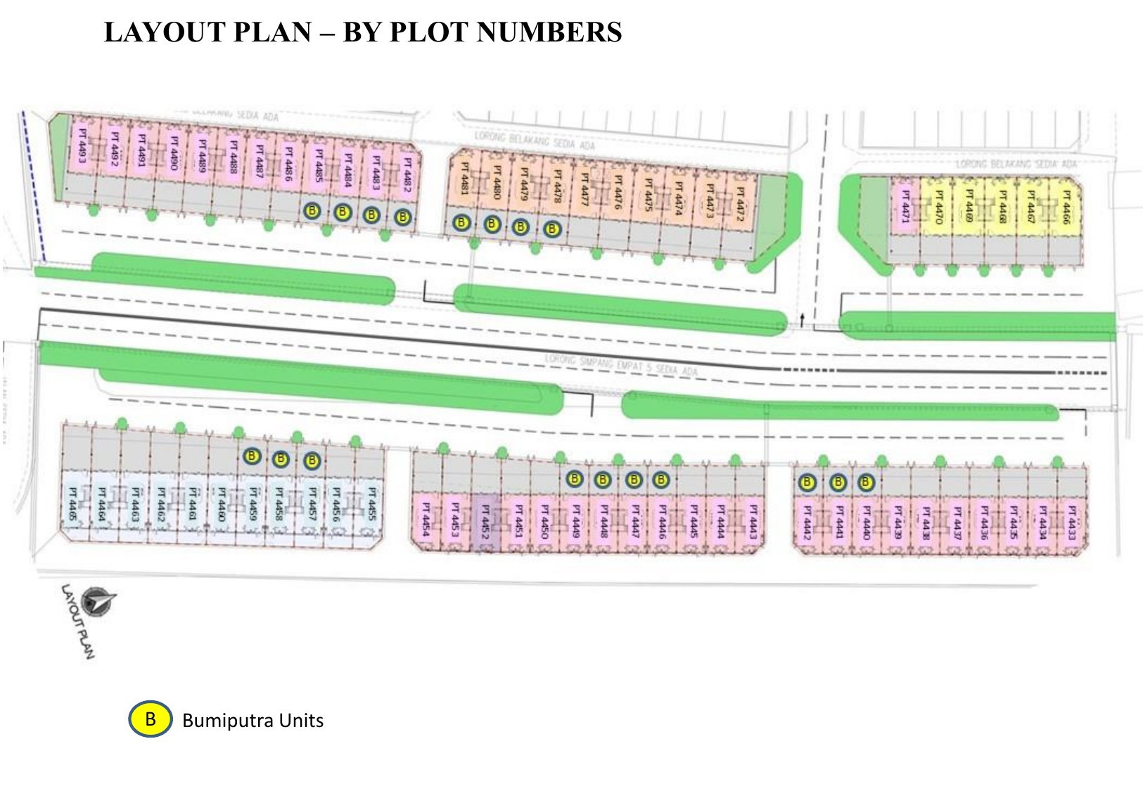 SA Terraces — SA Terraces site plan