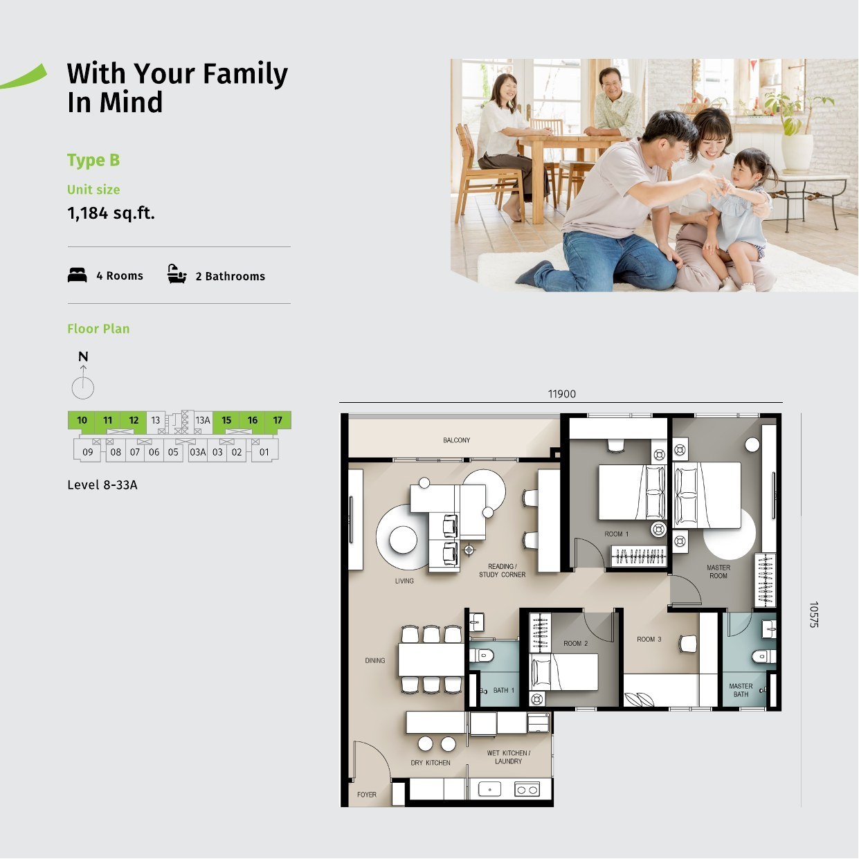Savana Type B floor plan