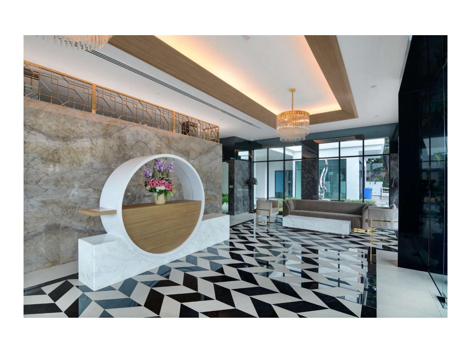 Scots Pavilion — Residential lobby
