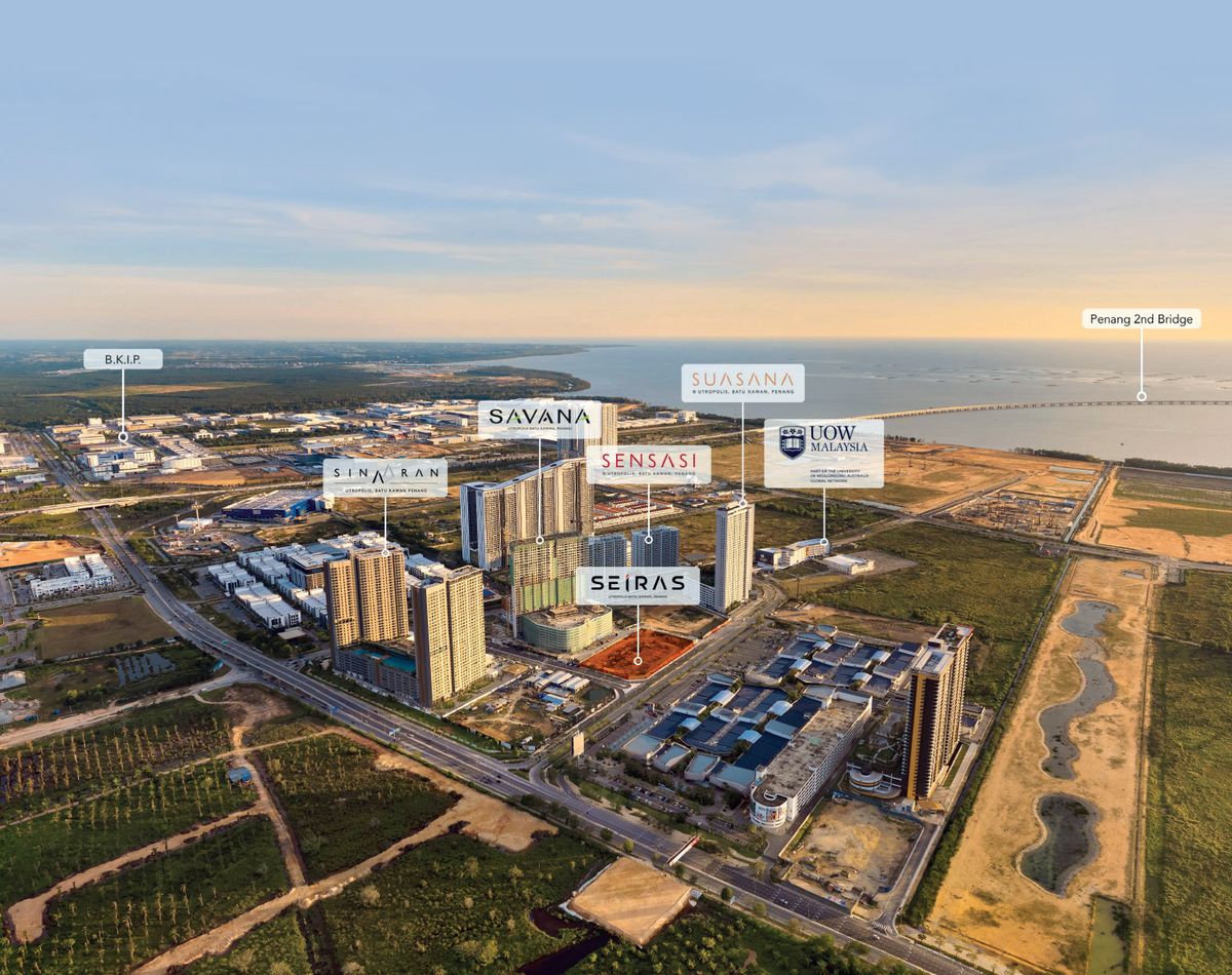 Seiras Residences building facade — Seiras building artist impression in Paramount project feature