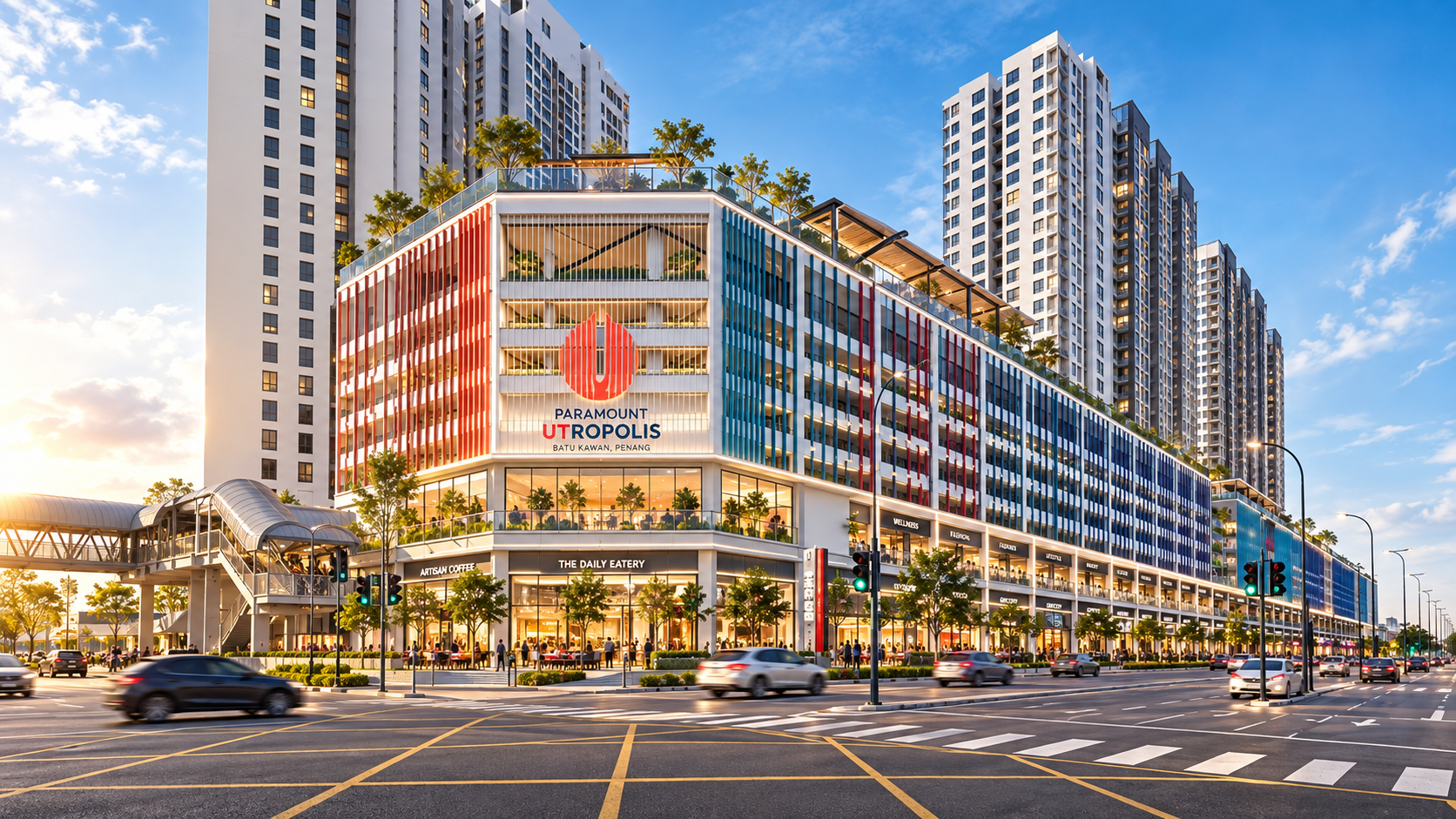 Sensasi (Commercial) @ Utropolis building facade
