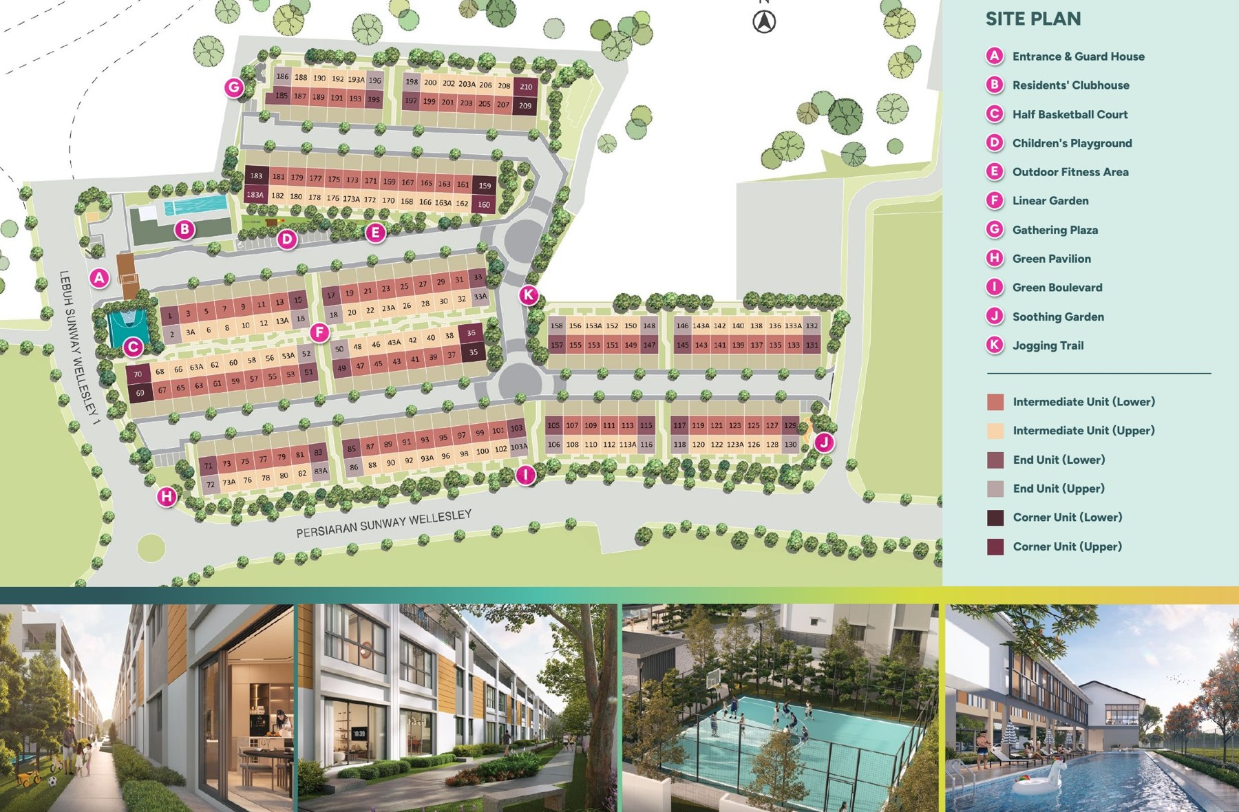 Serene Villas @ Sunway Wellesley — Clubhouse and recreation facilities