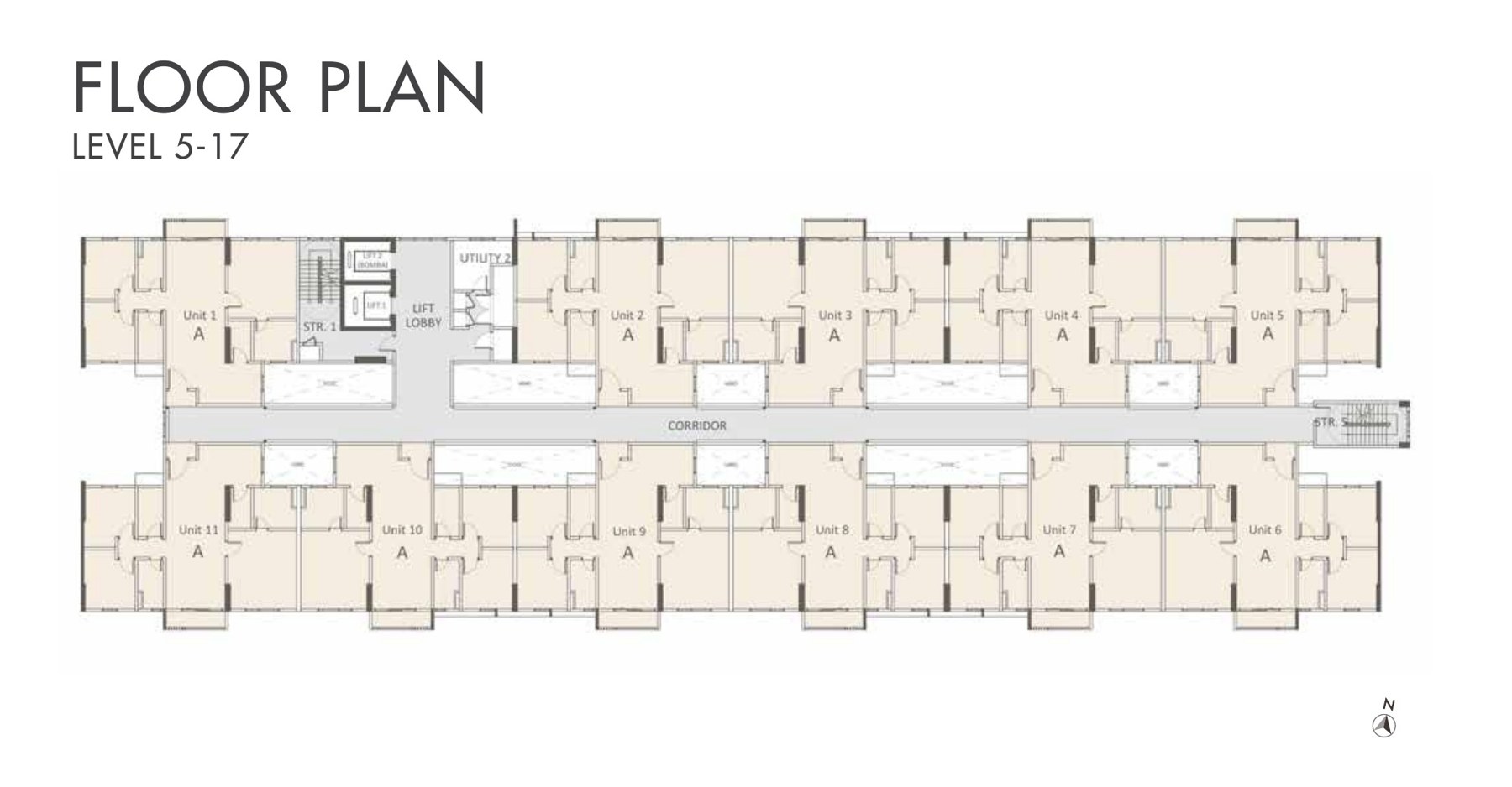 Silkspring Residence unit floor plan