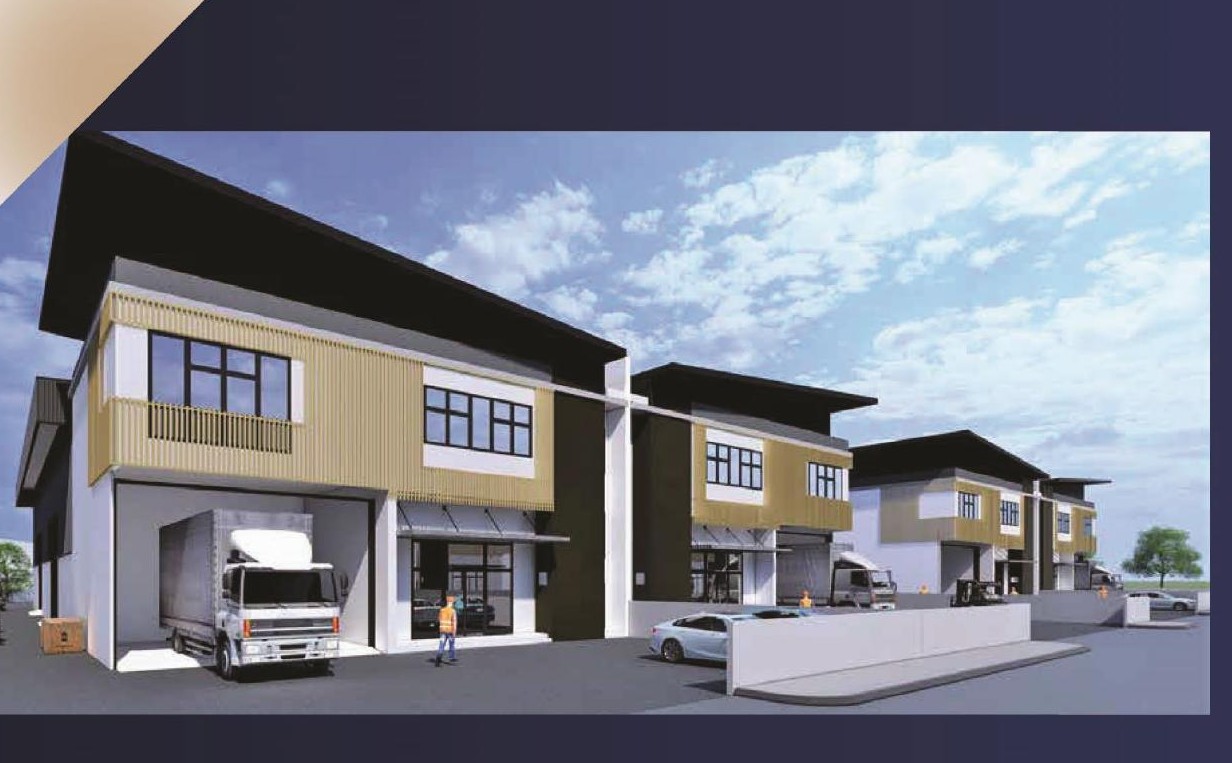 Sungai Lokan Industrial Park building facade — Building exterior from the supplied project brochure