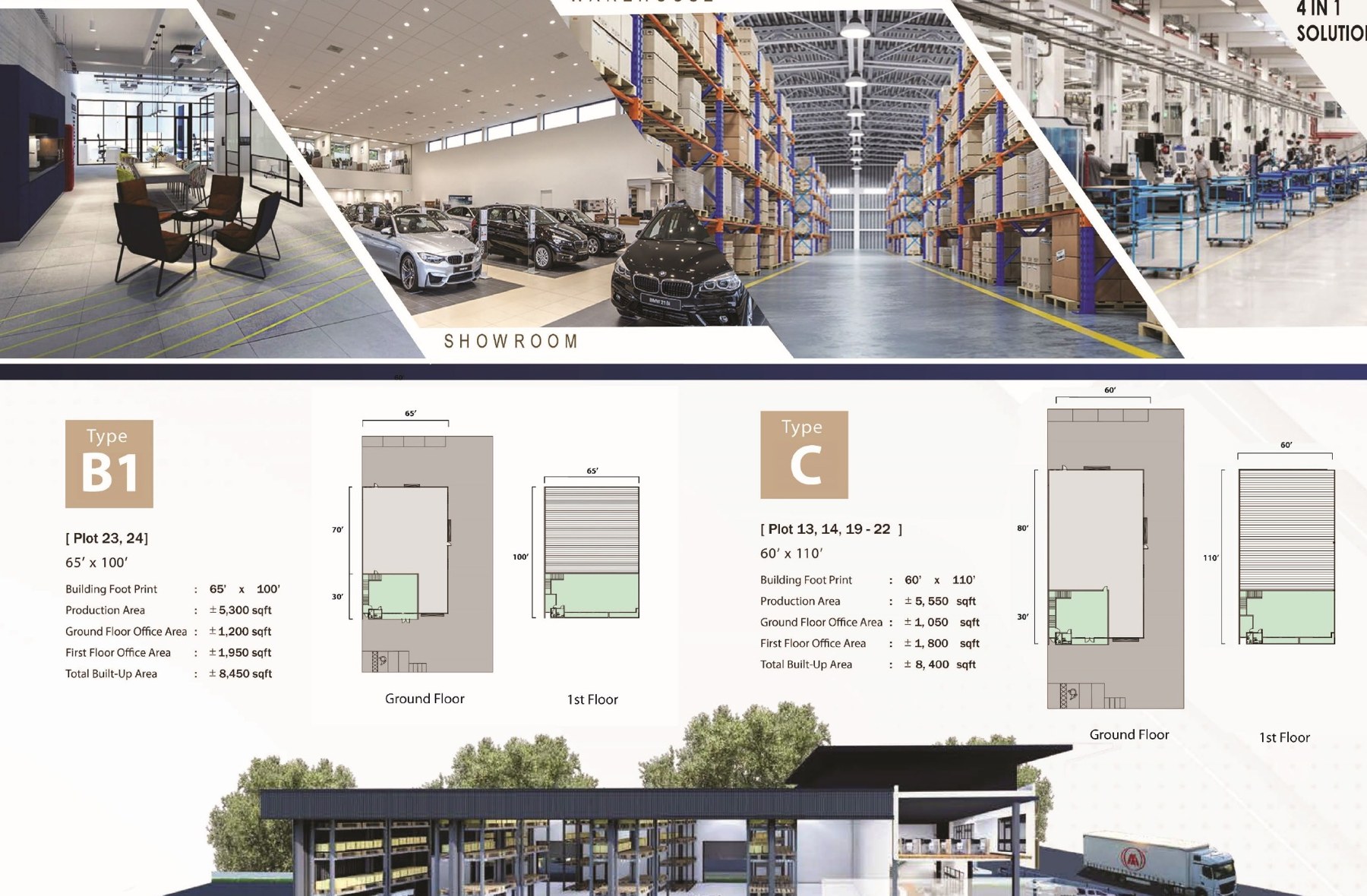 Sungai Lokan Type A factory plan