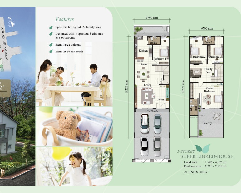 Taman Bertam Saujana floor plan
