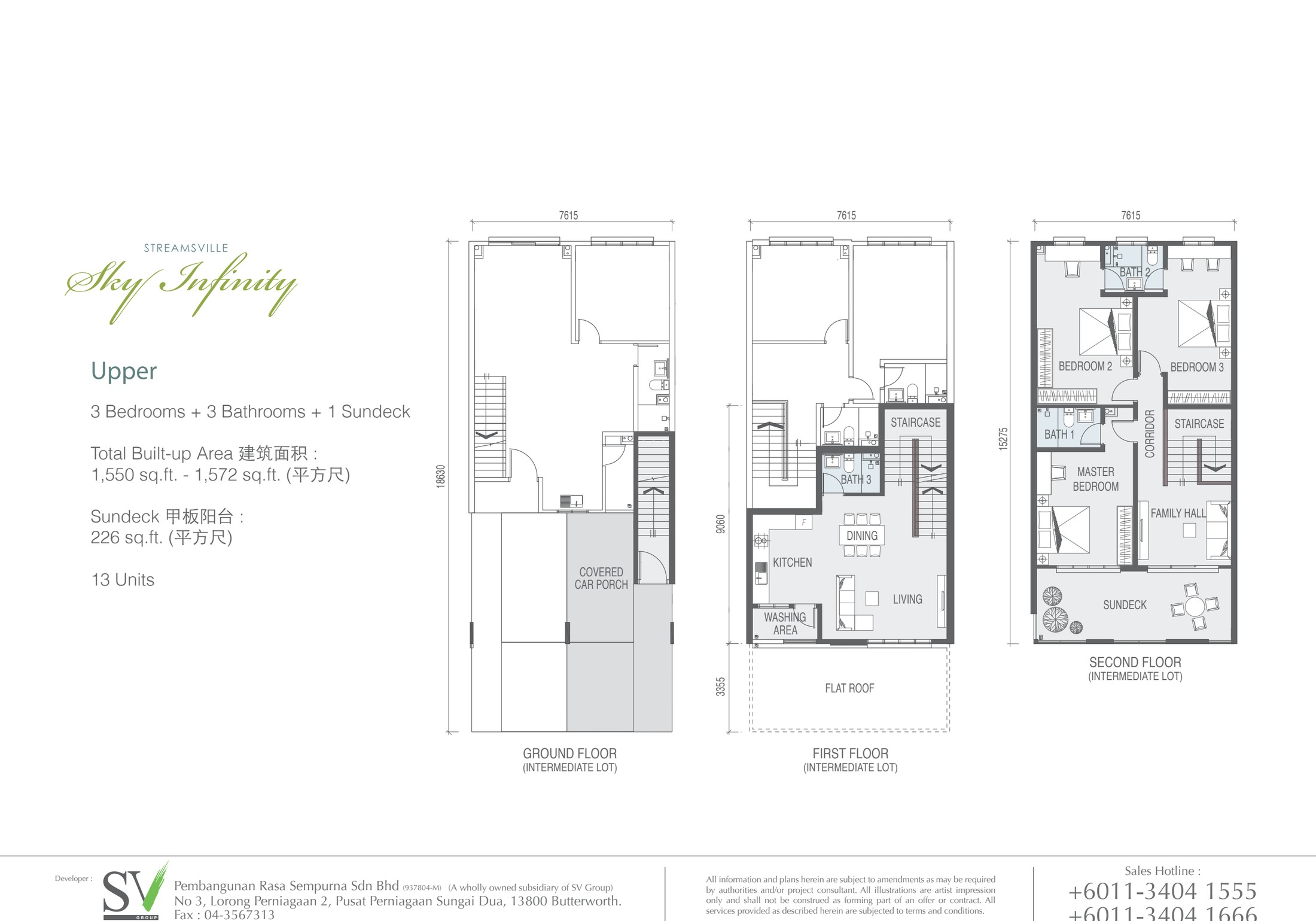 Taman Casa Utopia Duplex G2 plan