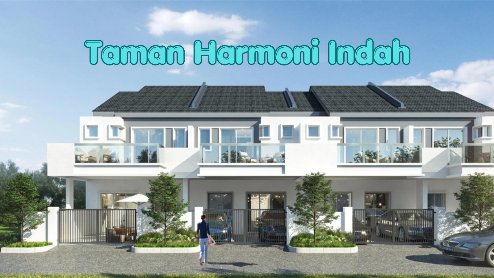 Taman Harmoni Indah building facade — Building exterior from the supplied project material