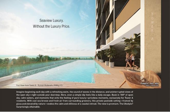 Taman Harmoni Vista — Swimming pool and leisure deck