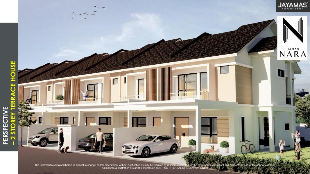 Taman Nara — Semi-detached exterior