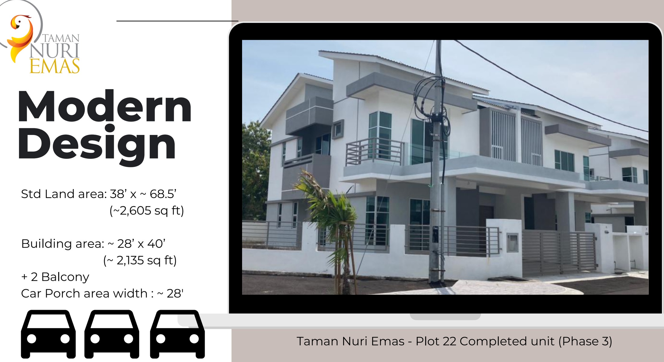 Taman Nuri Emas — Completed neighbourhood reference