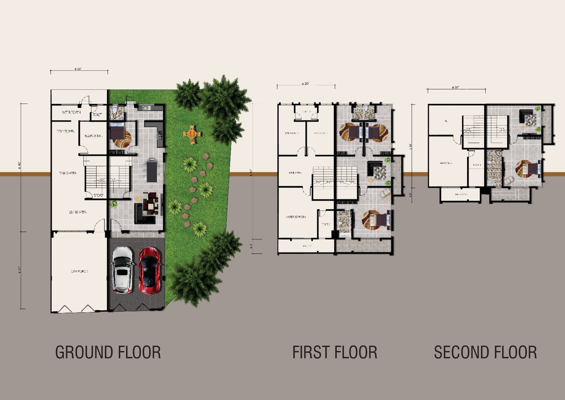 Taman Seri Valdor Harmonie floor plan