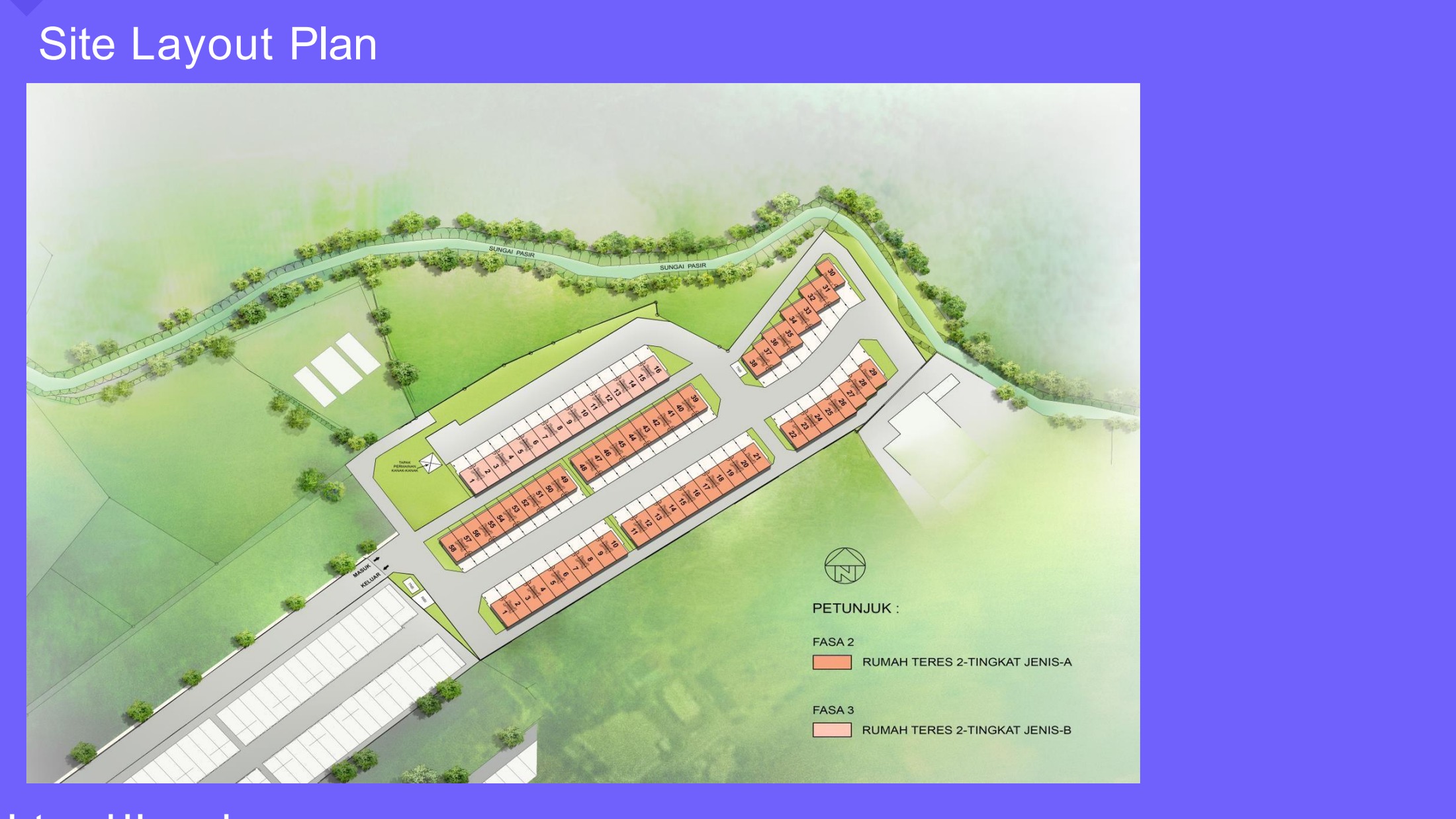 Taman Seri Vila Permai — Neighbourhood site plan