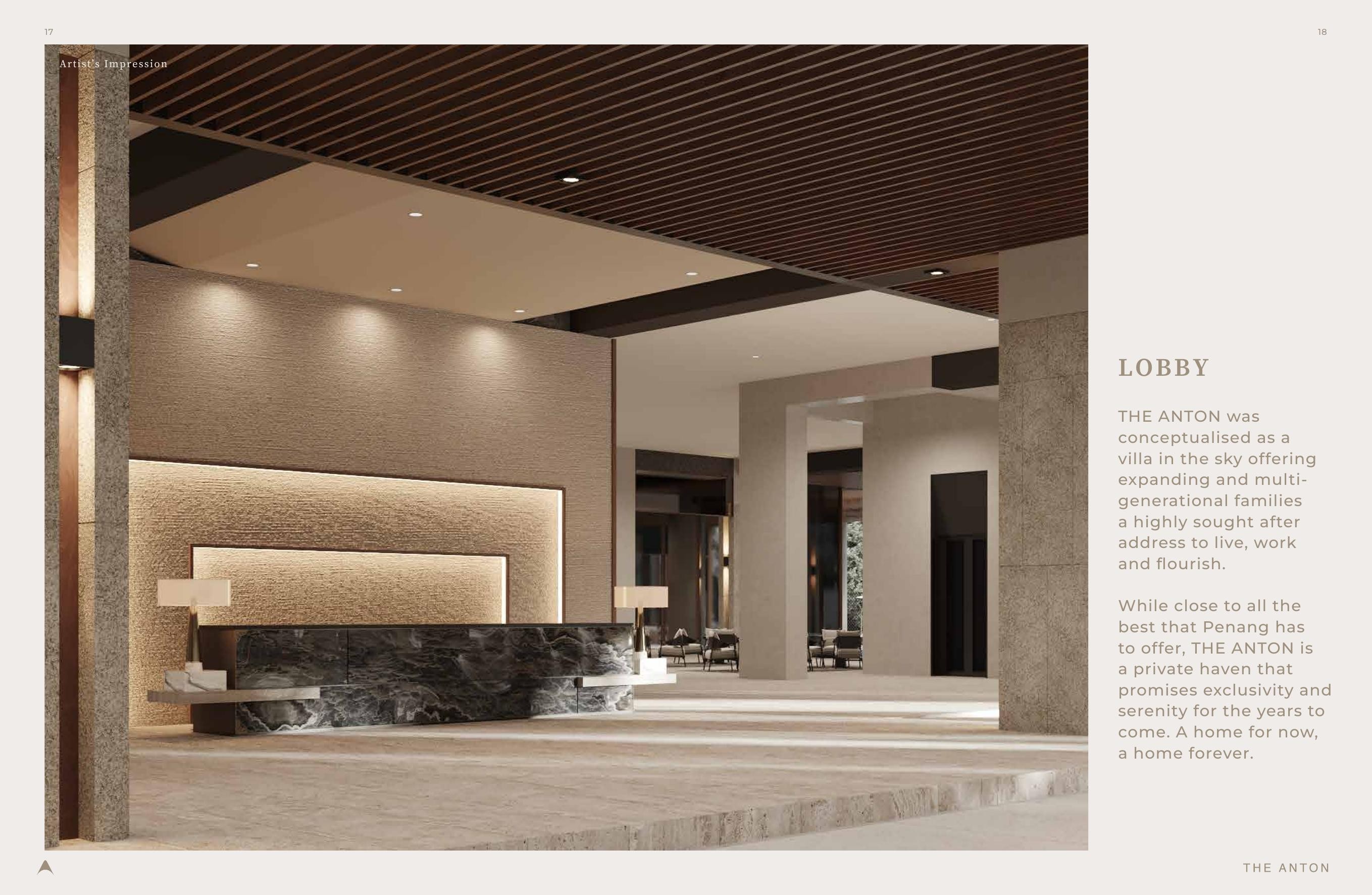 The Anton — Grand lobby