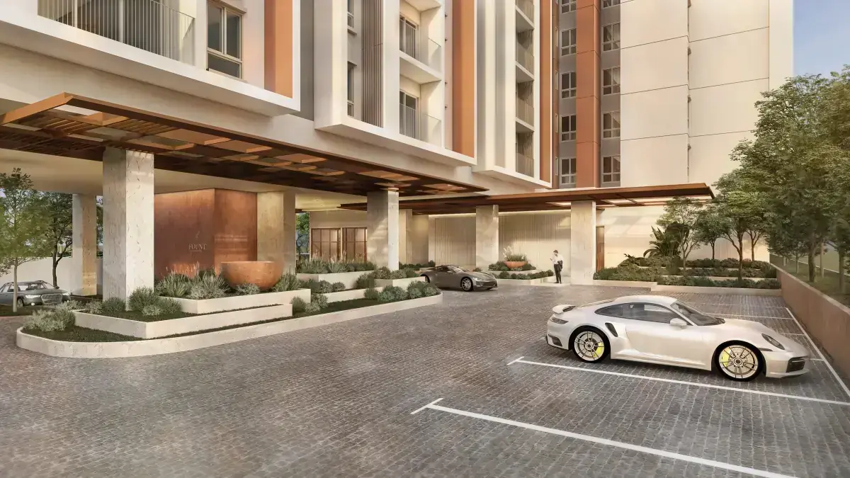 The Fount Drop-off, artist impression