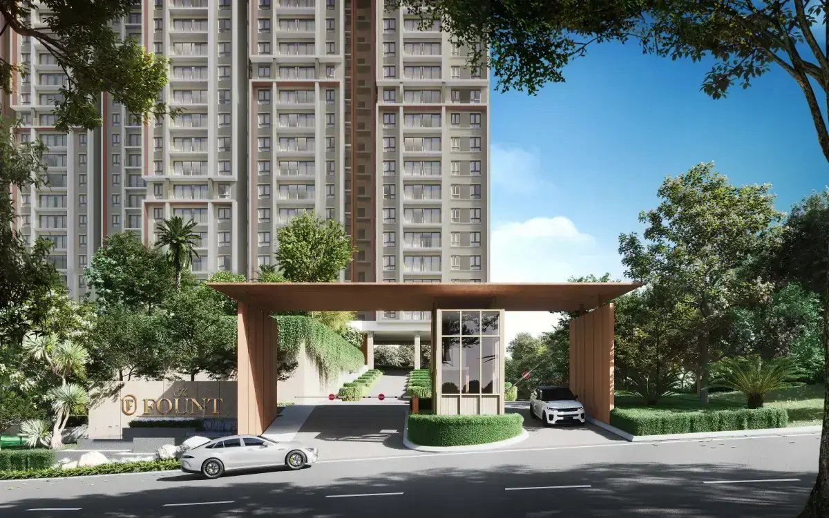 The Fount Entrance, artist impression
