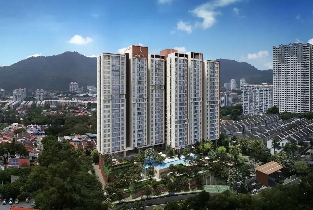 The Fount Building facade, artist impression