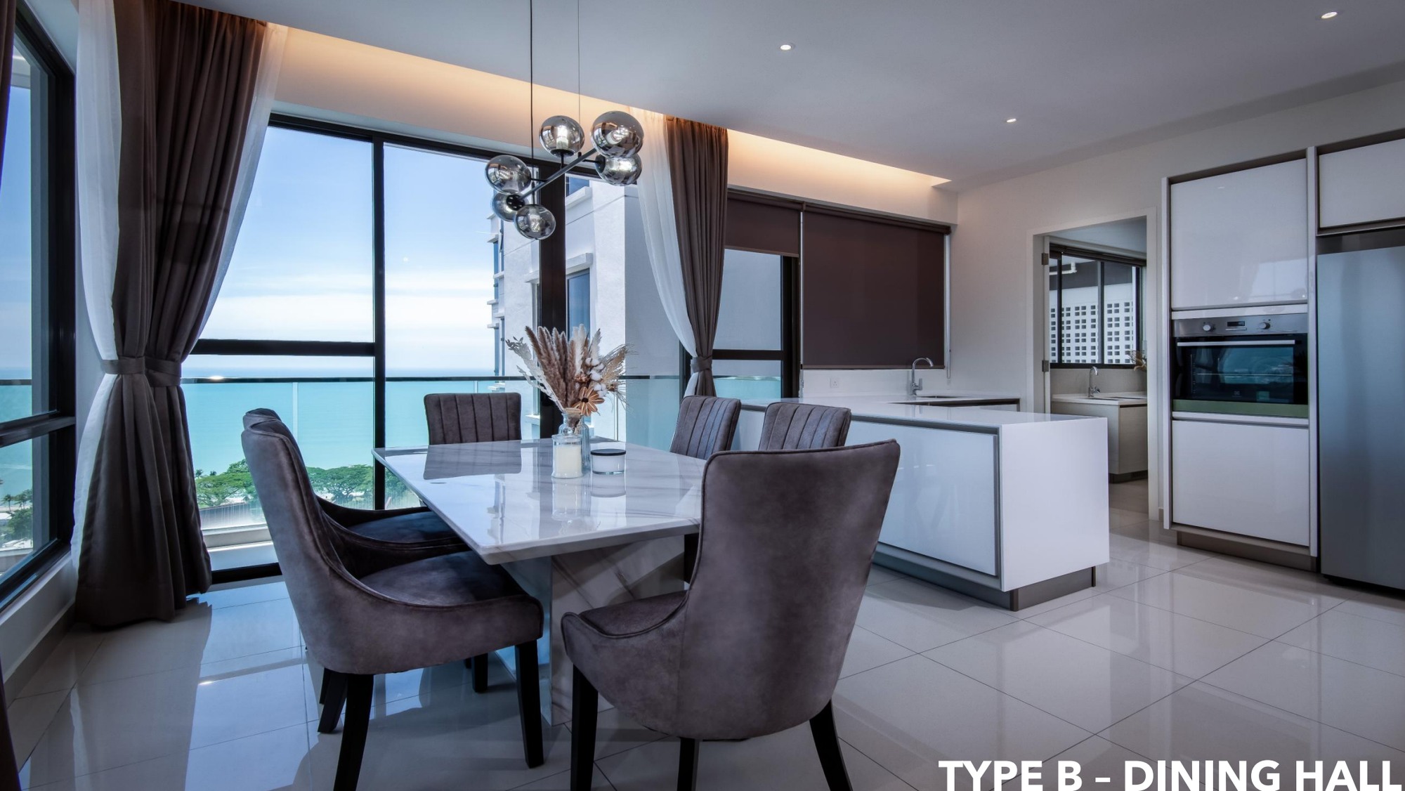 The Marin — Show-home dining space