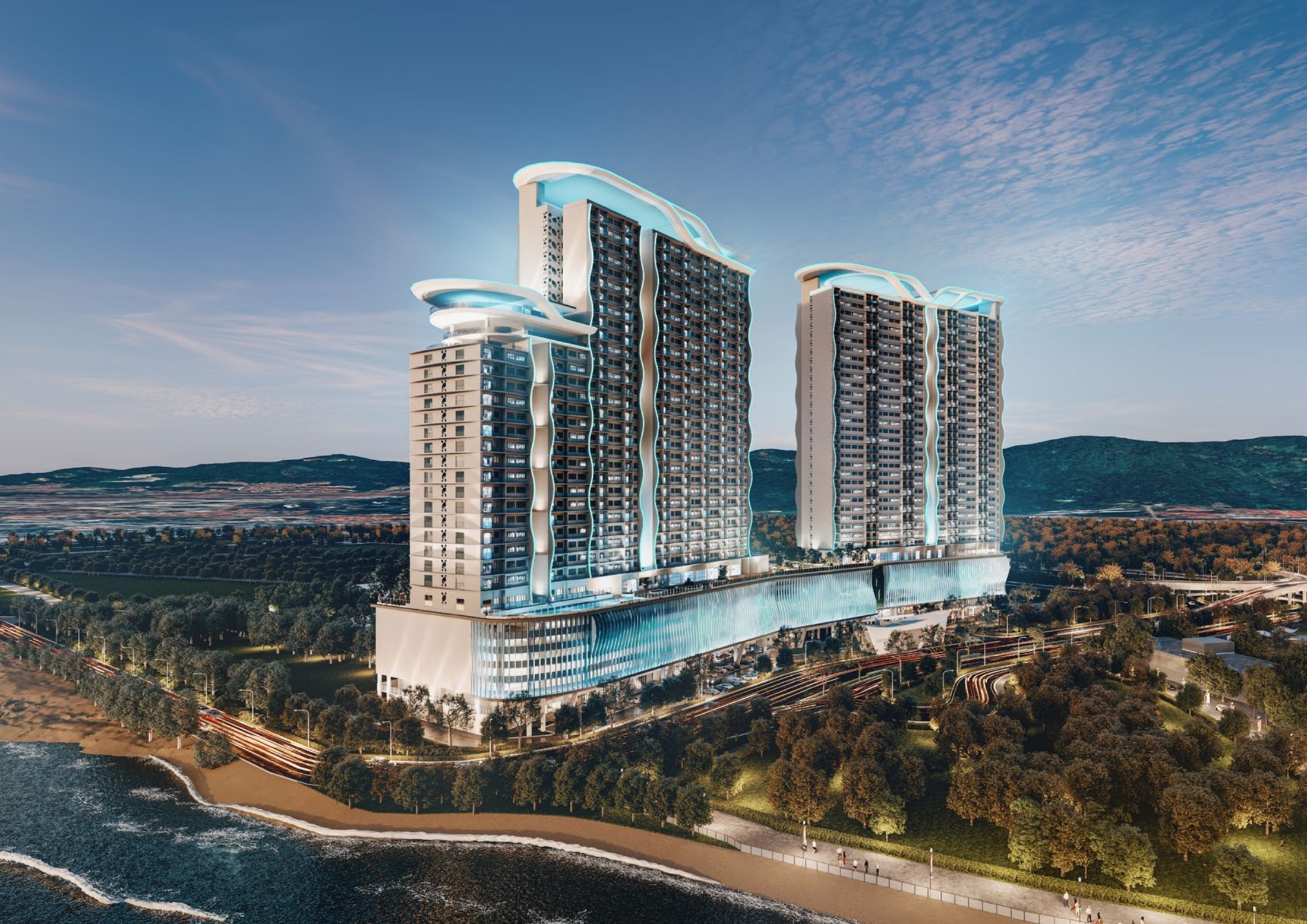 The Pier building facade — Developer’s artist impression
