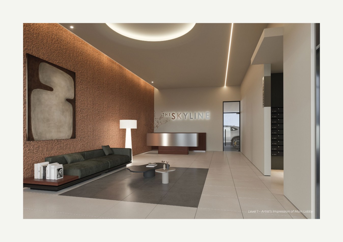 The Skyline — Main lobby