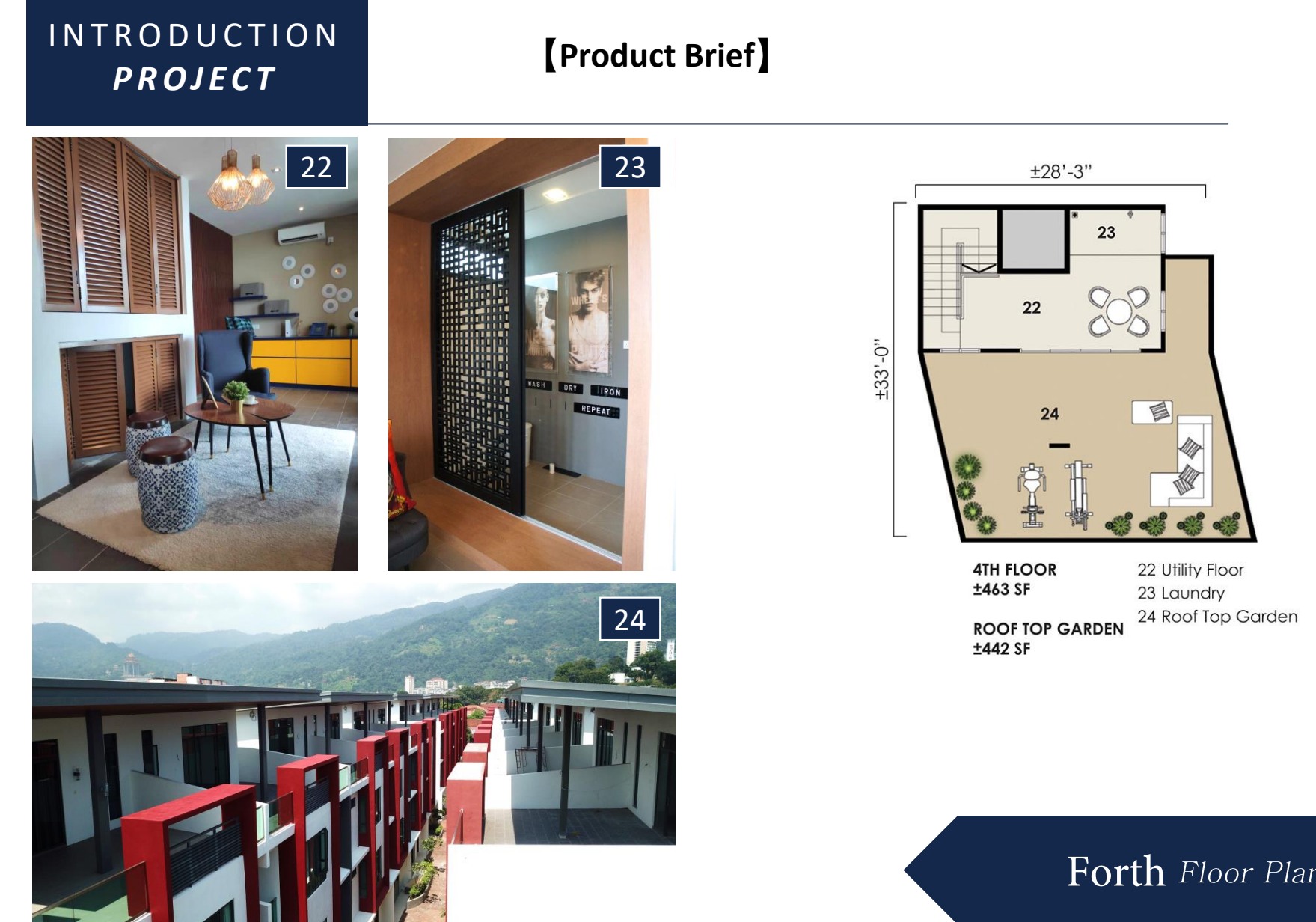 UL Residence fourth-floor plan