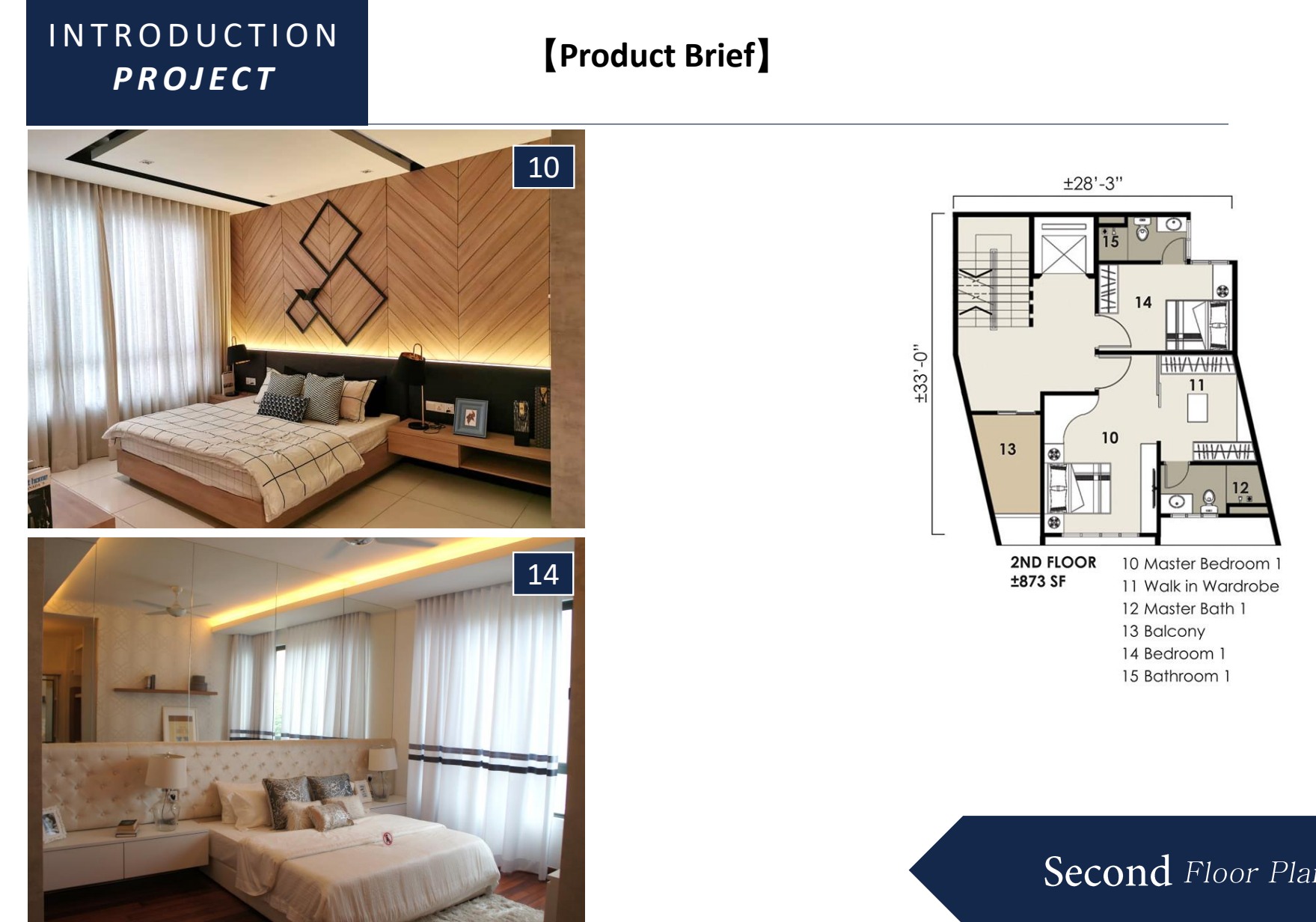 UL Residence second-floor plan