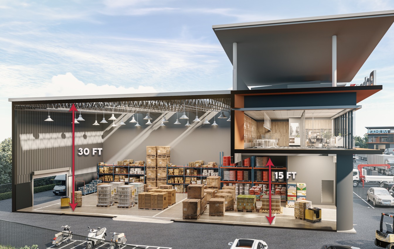 Villa Industrial Park — Factory showroom and office concept