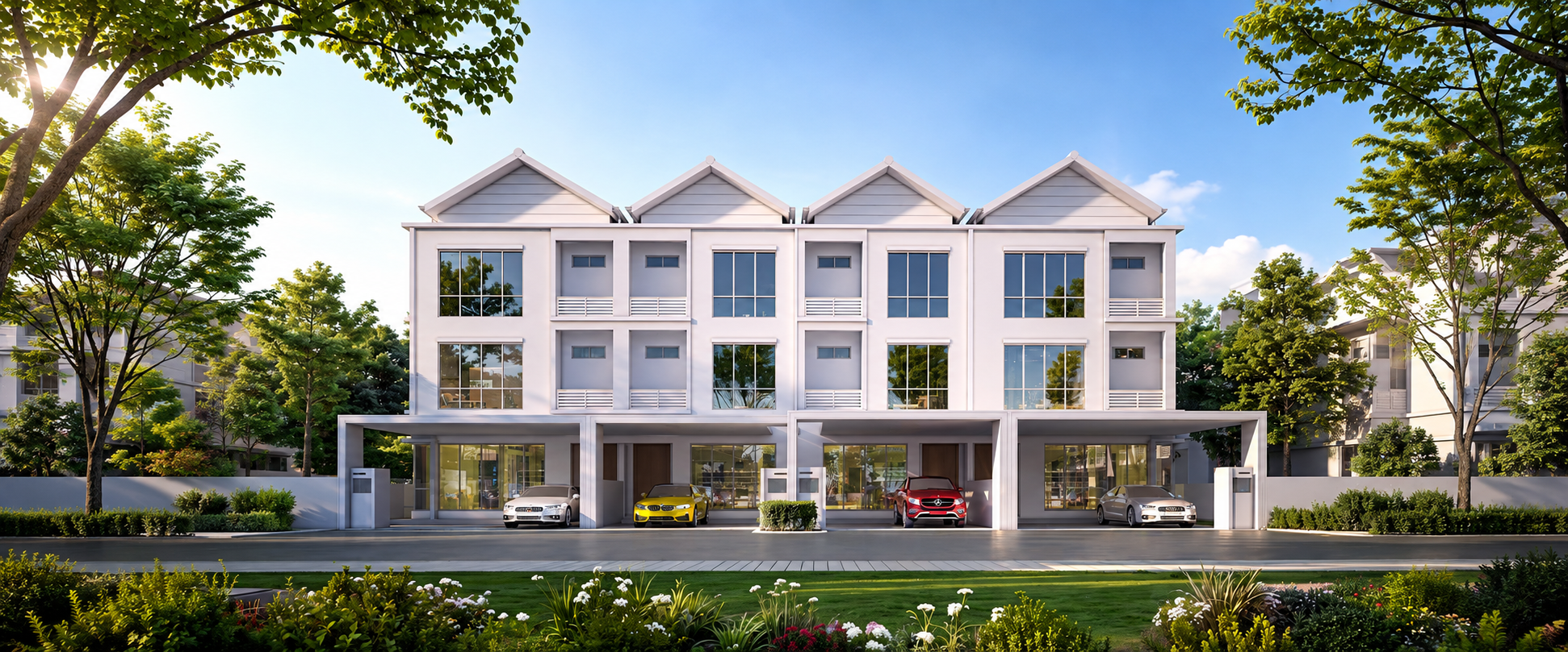Viluxe 2 Courtyard Collection building facade — Project image supplied in the PropIn Project Library