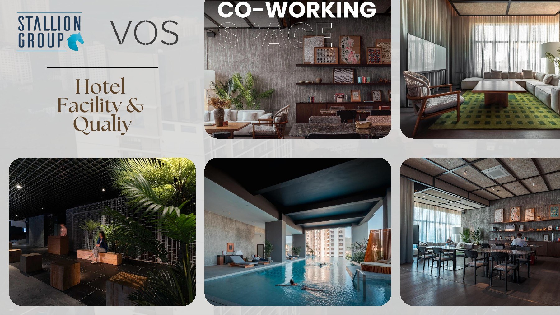 VOS Commercial Suites — Level 9 clubhouse facilities