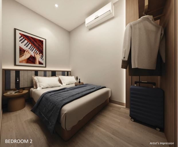 G'Vinton Type A Bedroom 2 artist impression